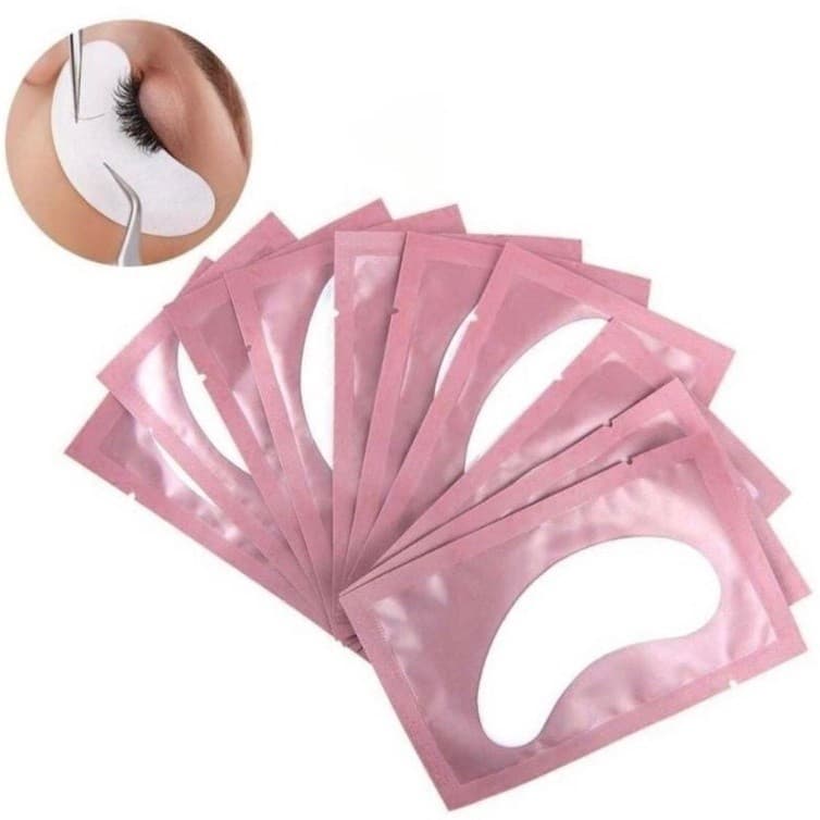KIT 50 Pares de Gel Pads (100 Unidades) Adesivos em Gel Protetores de Pálpebras para Extensão de Cílios-ANA