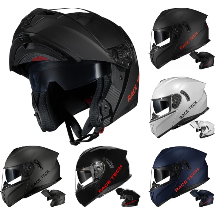 Capacete Moto Robocop Race Tech Signal Articulado Escamoteável Diversos Modelos Para Facilitar Sua Escolha