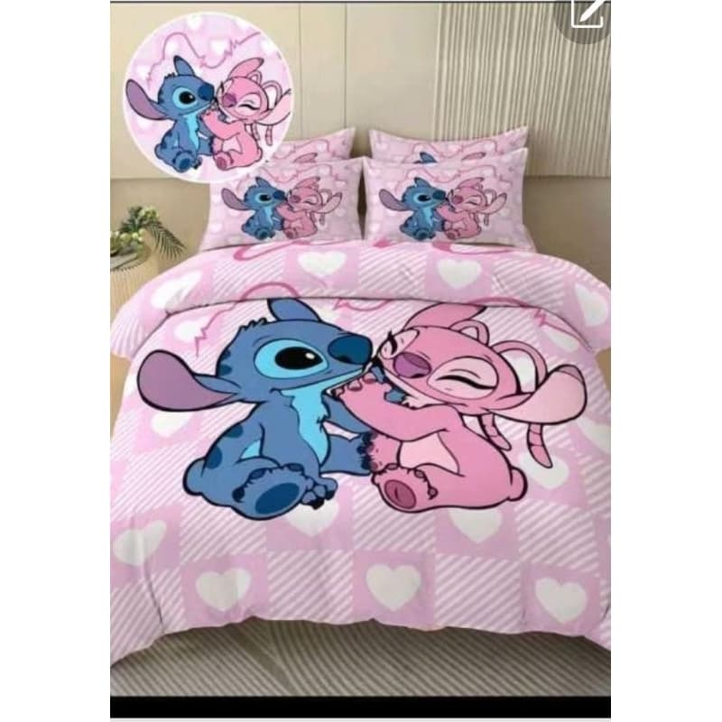 Edredom Stitch Casal 3 Peças