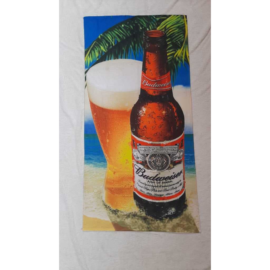 Toalha de Banho e Praia Estampa de Bebida