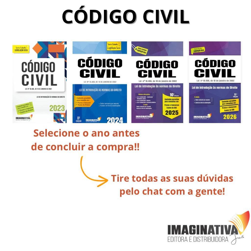 Código Civil + Lei de Introdução as Normas do Direito