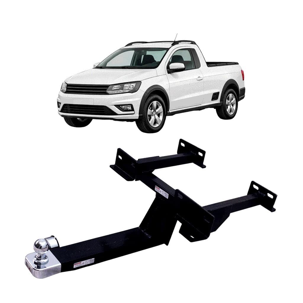 Engate Reboque Rabicho Fixo Saveiro 2010 A 2025 G5/G6/G7/G8 600kg