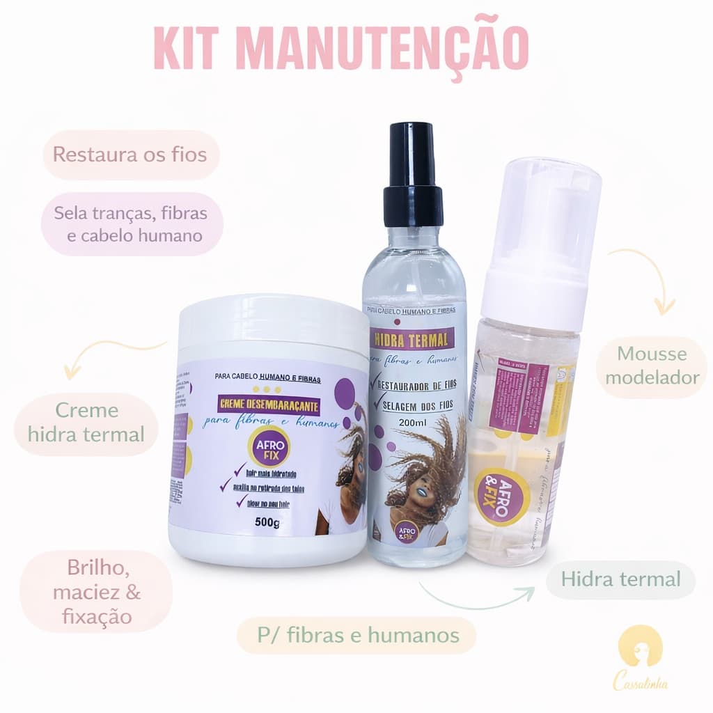 KIT MANUTENÇÃO CASSULINHA 🔥CAIU O PREÇO🔥