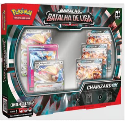 Deck Batalha De Liga Charizard Ex - Copag Pokémon Português