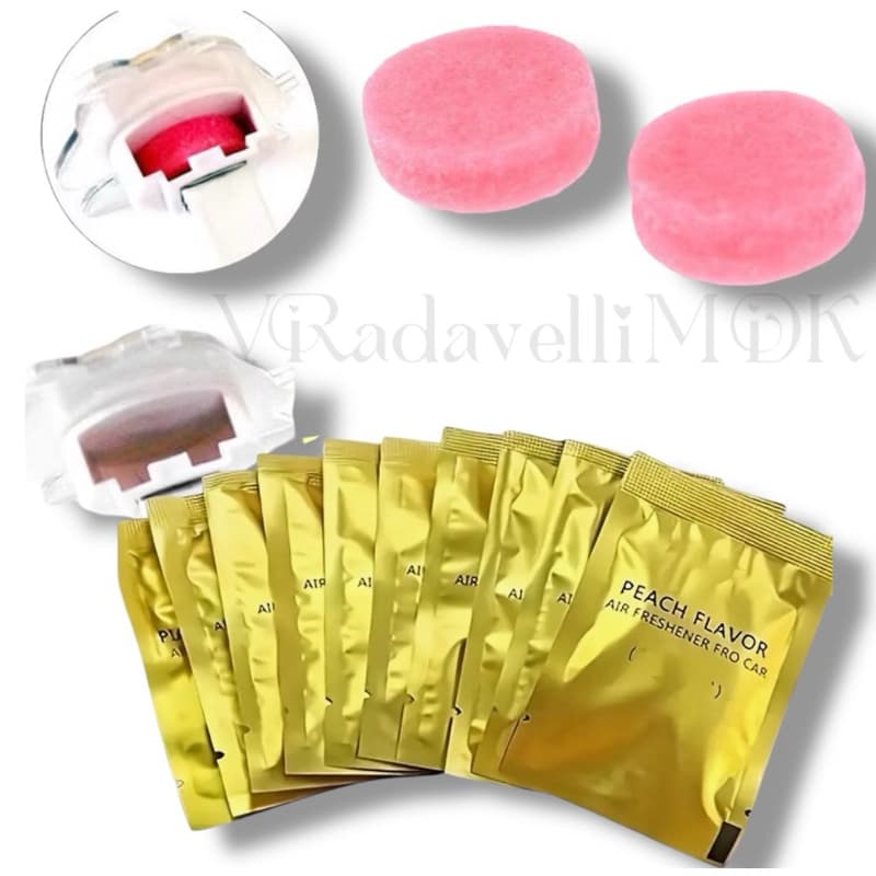 1/2/3 Refil Para Aromatizador De Carro Perfume Ambientador