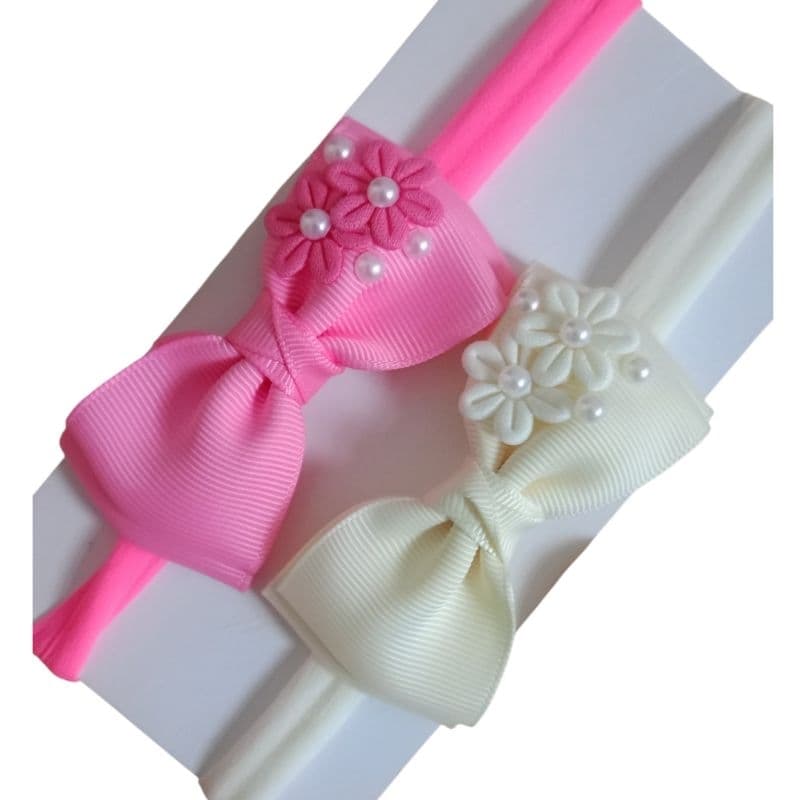kit laço na faixinha/laço na faixinha/laço na tiara/tiara de bebê
