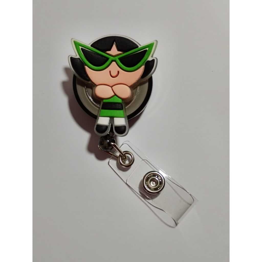 Porta Crachá Super Poderosas Docinho | Porta Crachá Roller Personalizado |