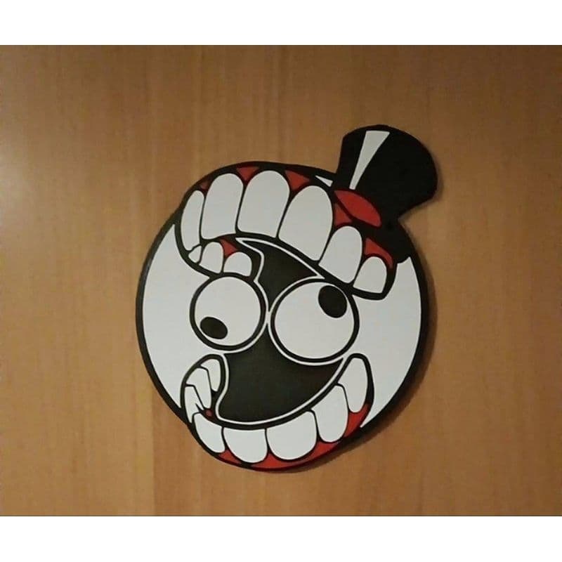 QUADRO DE PORTA DIGITAL CIRCUS POMNI JAX