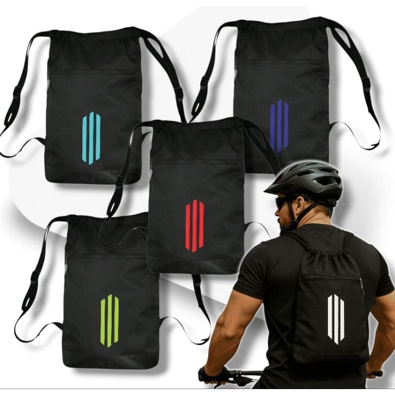 MOCHILA GYM SACK TREINO ACADEMIA FUTEBBOL LAZER