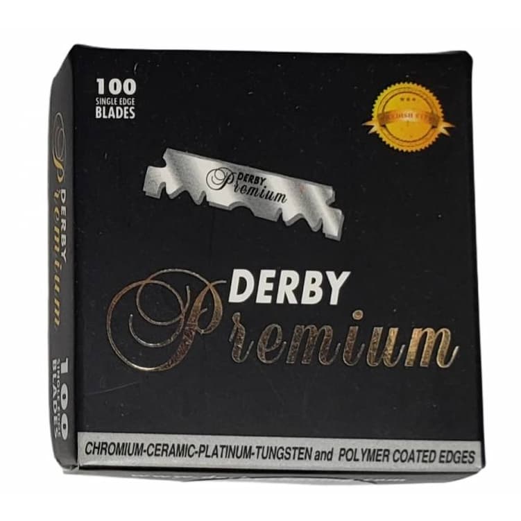 Lamina Derby Black Premium Cortada C/100 Lâminas
