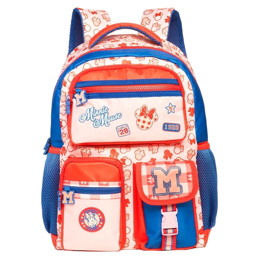 Mochila Escolar Tween Vichy College Minnie mouse Original