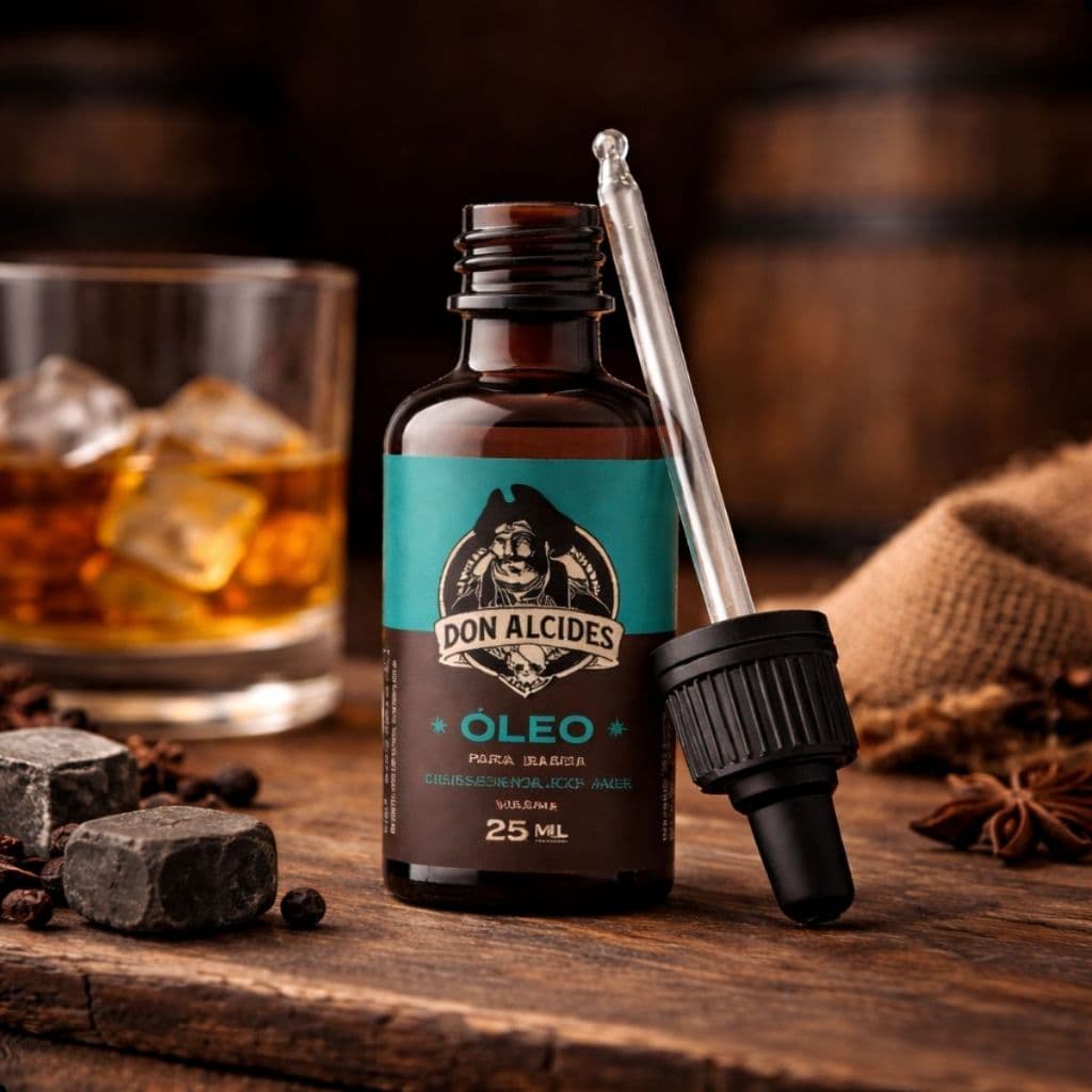 Óleo Para Barba 30ml - Cálico Jack Don Alcides