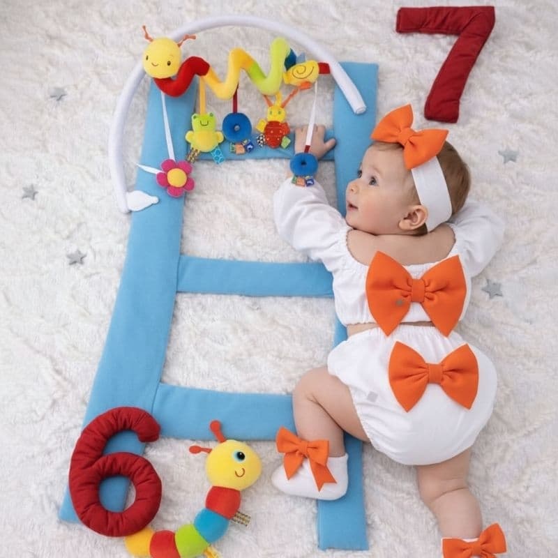 👶Móbile para carrinho, brinquedo para bebê, mobile sensorial, mobile colorido, mobile para quarto de bebê✨️🍼