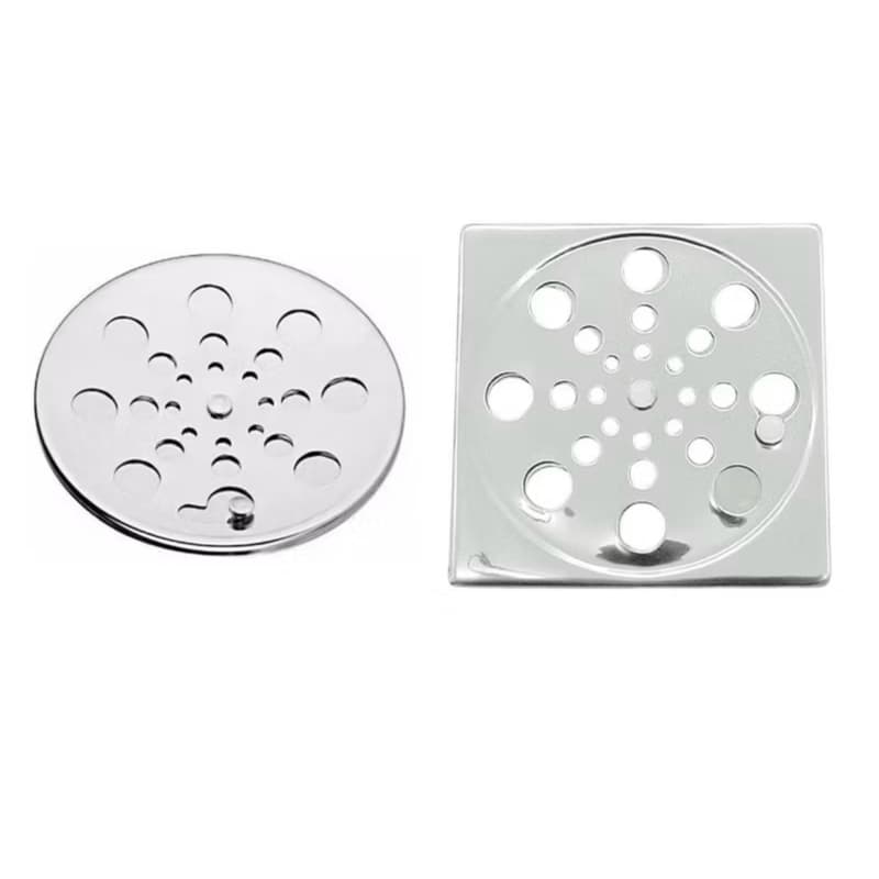 Ralo Tampa Grelha Inox Redondo 10x10 Abre e Fecha Rotativo