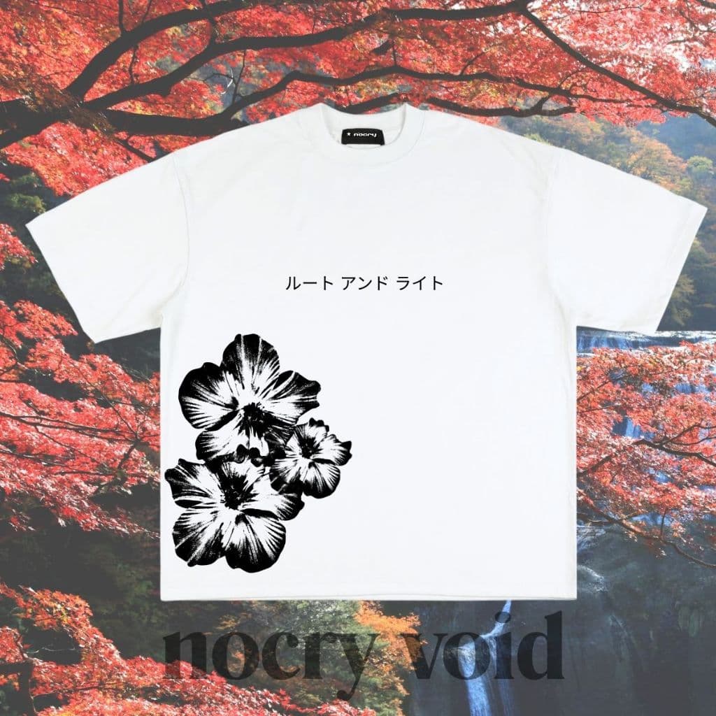 Camiseta Boxy – 東京花 TOKYO HANA | Aesthetic Punk Drop
