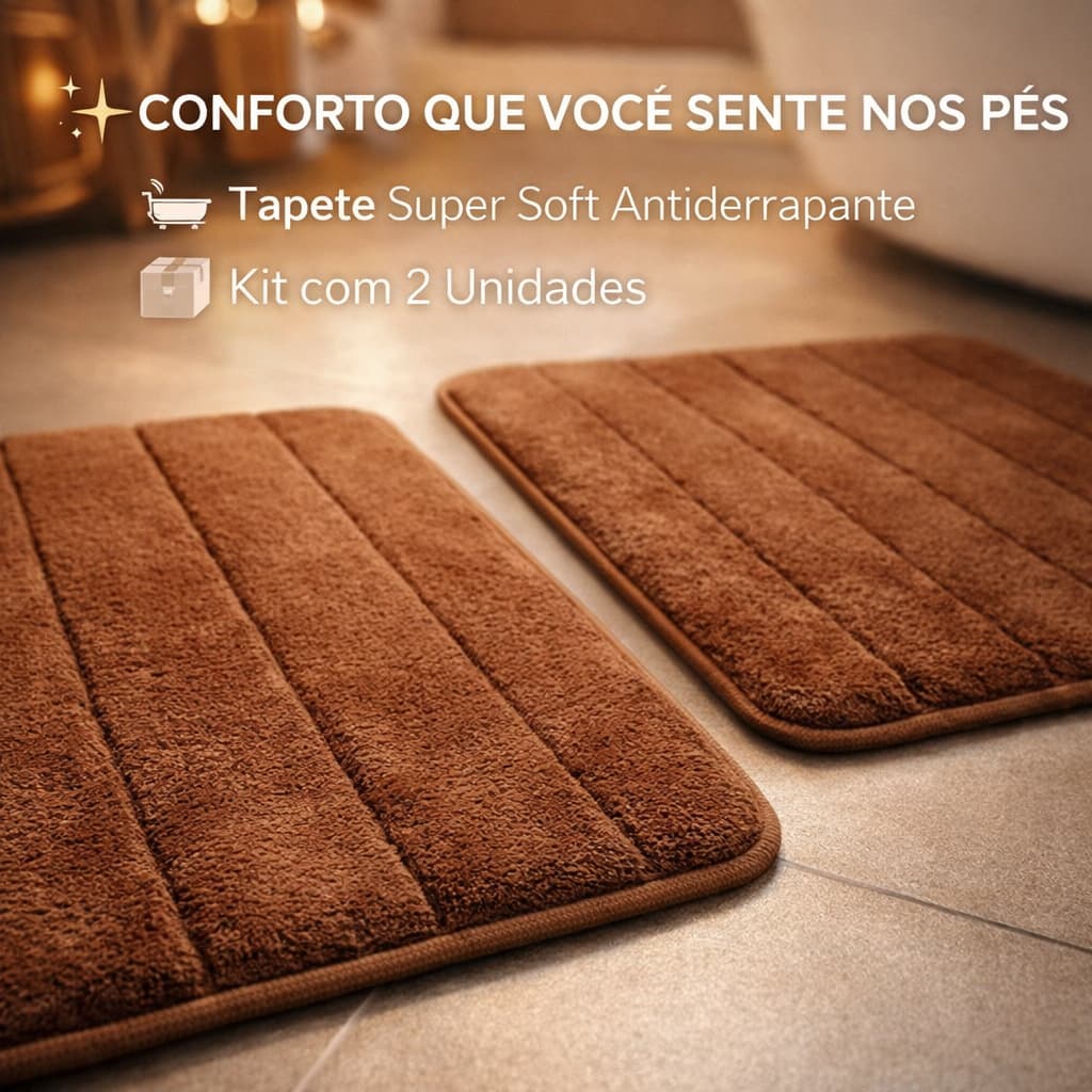 Tapete Para Banheiro Soft Antiaderente