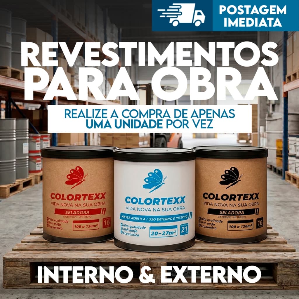Massa Acrílica Corrida Seladora BARRICA 21KG 25KG Externo Interno drywall PAREDE MURO reboco gesso