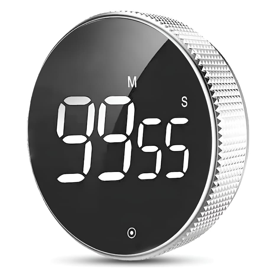 Temporizador Digital Programável Timer De Cozinha Alarme Relógio Academia Cronometro Casa