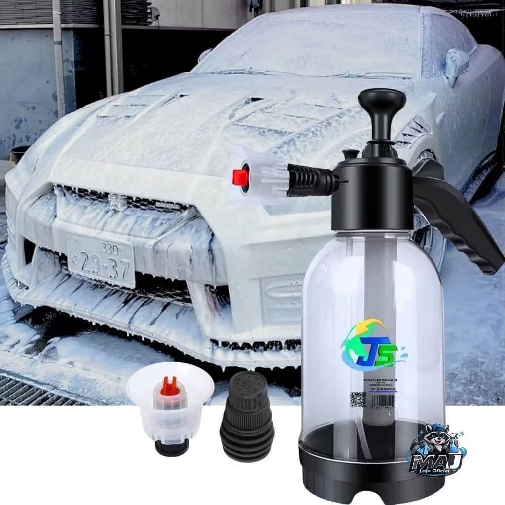 Pulverizador Snow Foam Lavadora Espuma Manual 2 Litros profissional Gerador de Espuma