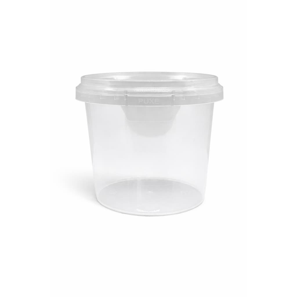 100 Potes 220ml com Tampa – Perfeito para Alho Triturado, Temperos, Bolo no Pote e Delivery | Vedação Segura