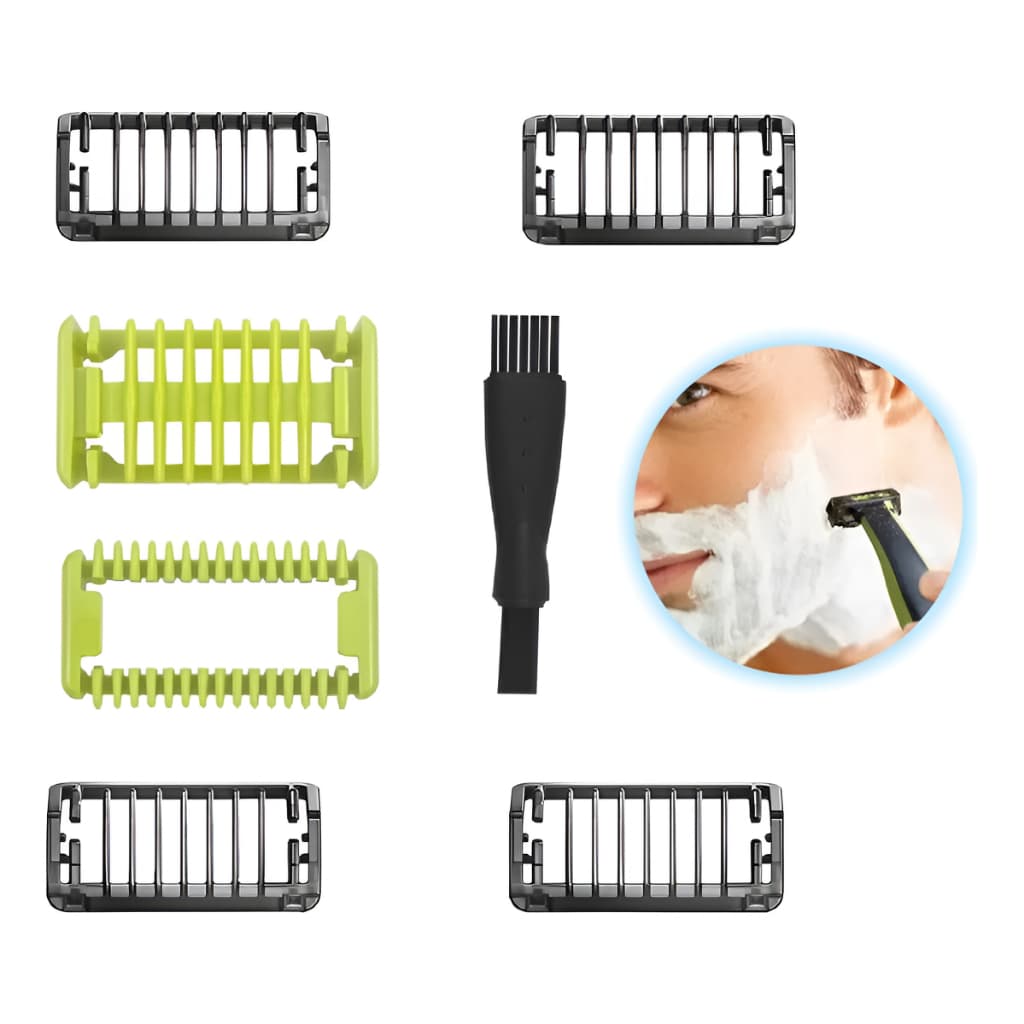 Kit Pentes 1mm 2mm 3mm 5mm + Pente Corpo Compatível Oneblade