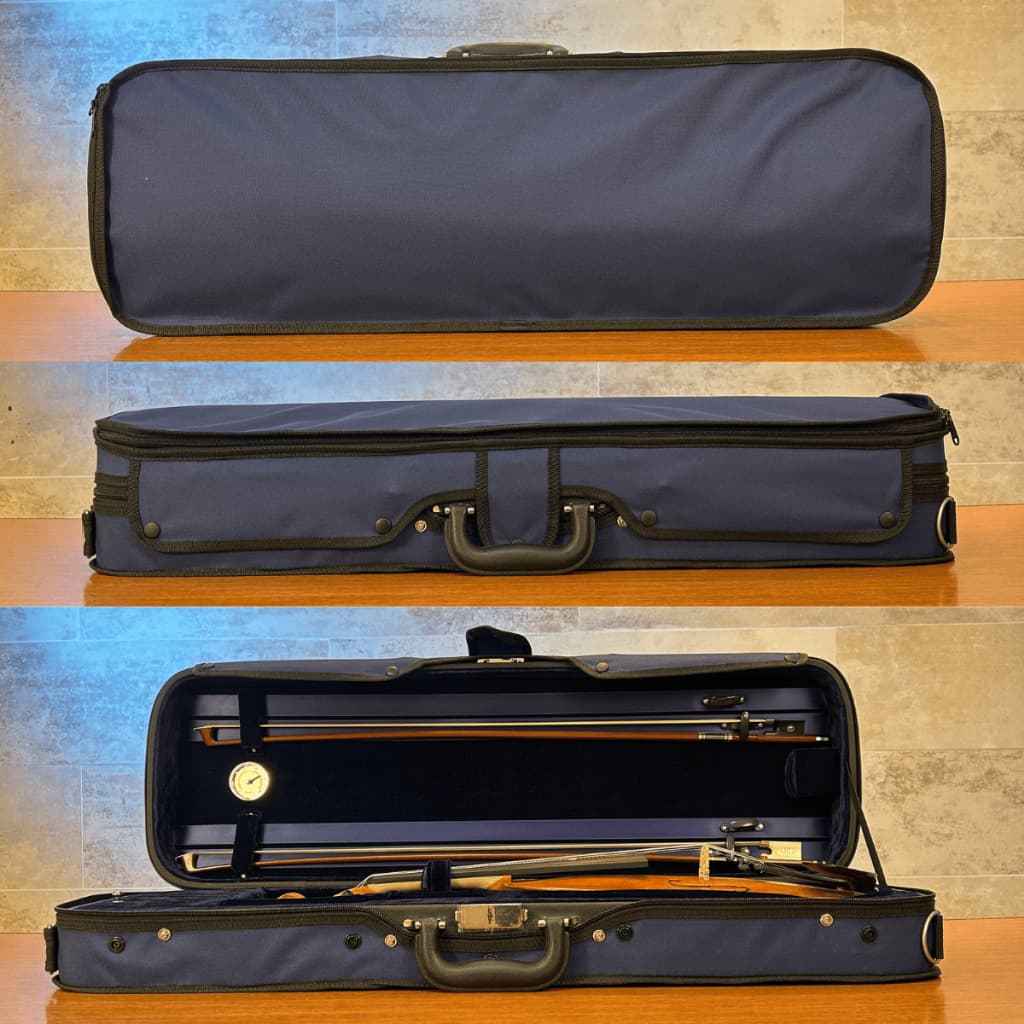 Estojo Case Violino Di Pietro Blue De luxe VWC01 4/4