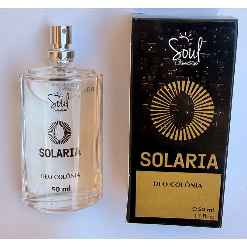 Perfume Feminino Solaria 50ml - Soul Cosméticos Original