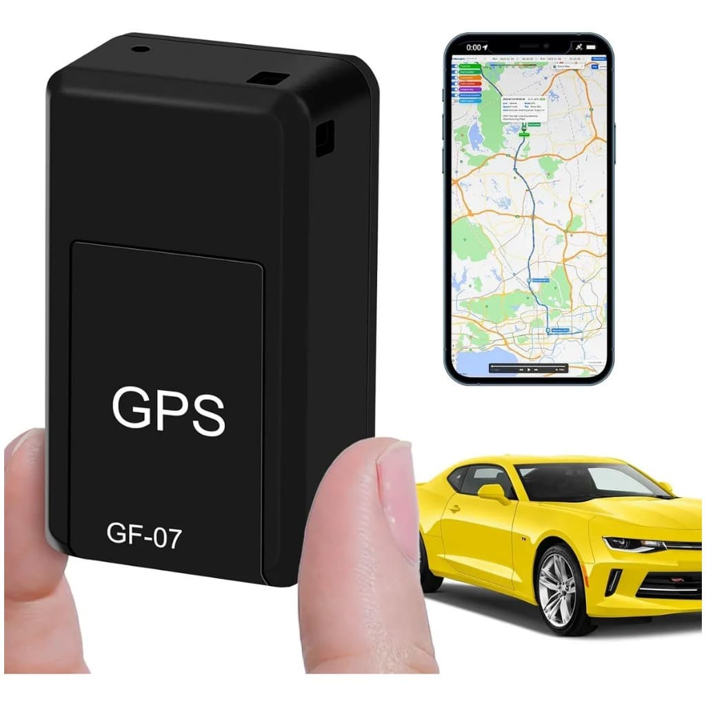 Rastreador Veicular Mini GPS GF07 Magnético Chip Localização via SMS Carro Moto