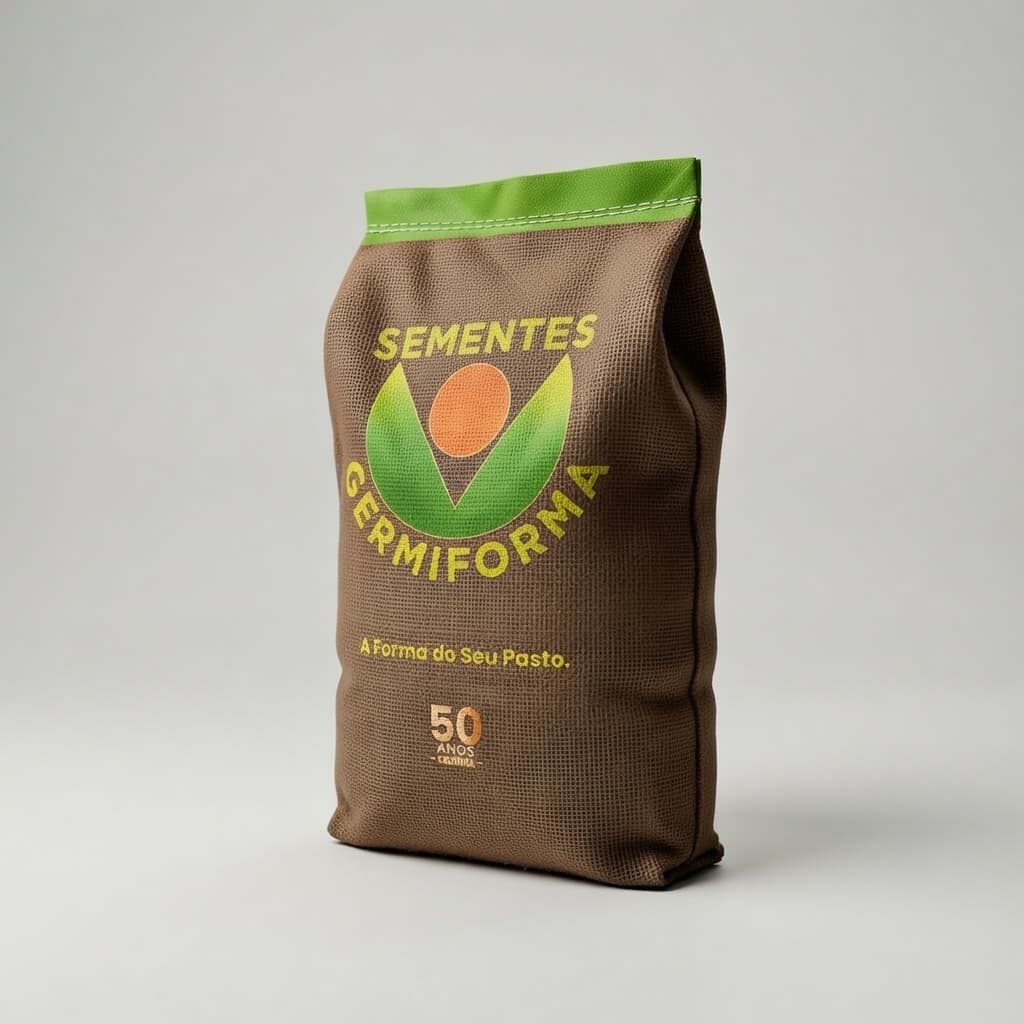 Sementes Capim Brachiaria Decumbens 2kg - Alta Tolerância à Seca e Produtividade - Pasto Clássico Premium