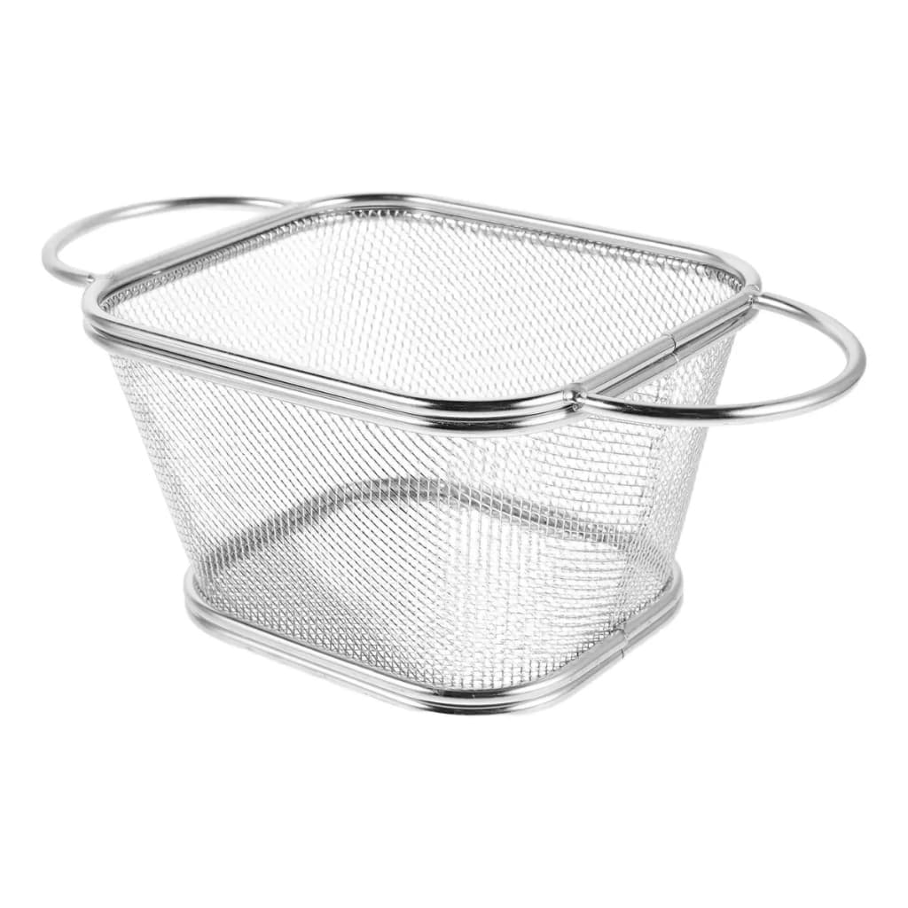 Cesto de Fritura em Inox – Cesta p/ Fritar Batata, Cozinha