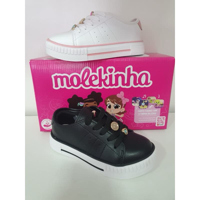 Molekinha tênis smile strass 2565113