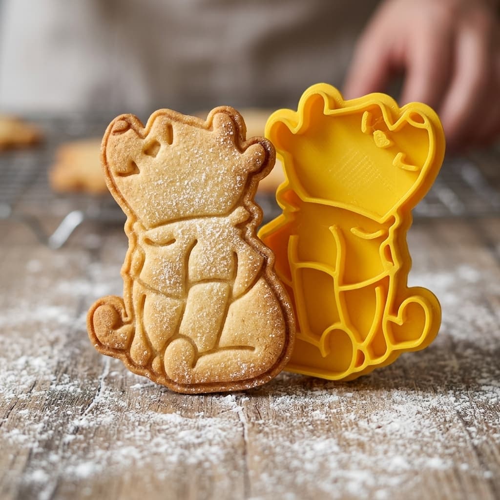 Cortador Biscoito Ursinho Puff Confeitaria Fondant Pasta Americana Alta Precisão