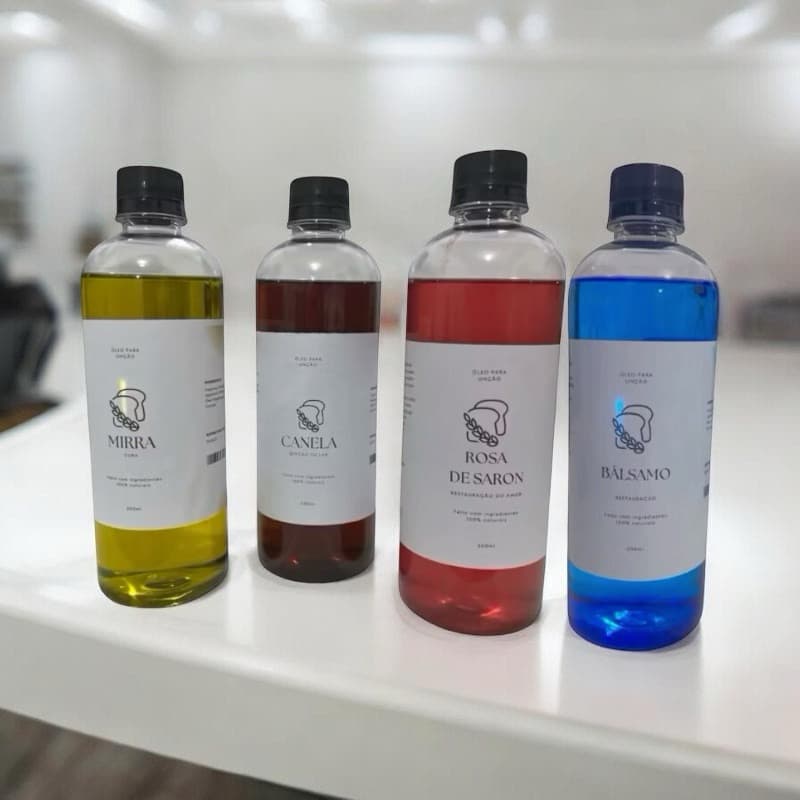 Óleo de Unção Biblícos 500ml - Diversas Variações