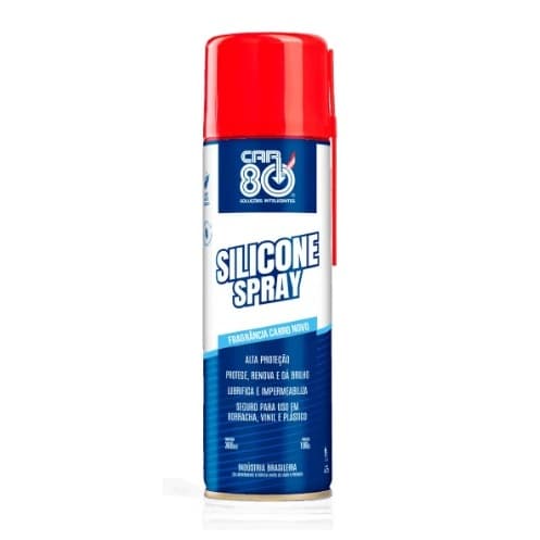 SILICONE SPRAY ALTA PROTEÇÃO FRAGRÂCIA CARRO NOVO CAR80 300ML/190G