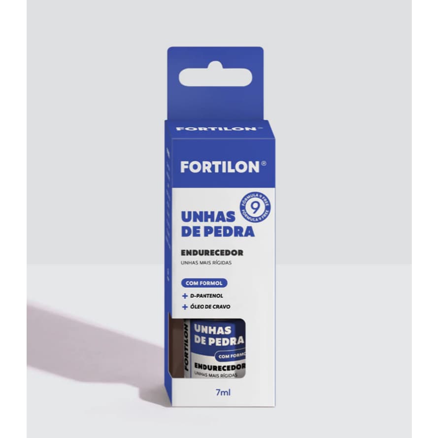 Base Unhas de Pedra Fortilon Dailus | Endurecedor Potente, Unhas Rígidas e Resistentes