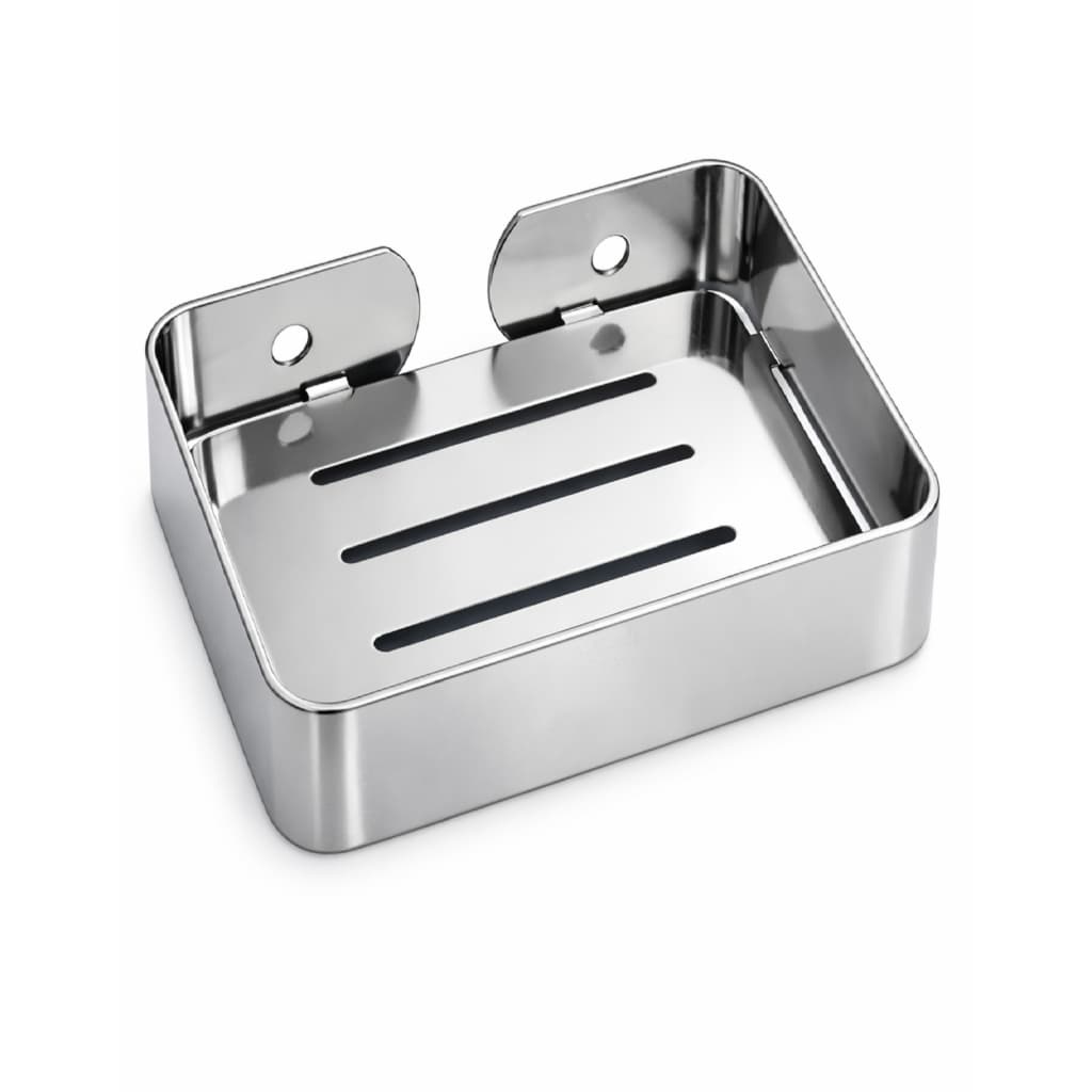 Porta Sabonete Luxo Aço Inox