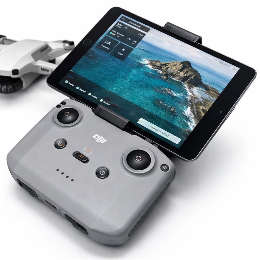 Suporte para Tablet 8” DJI Mini 2 / Mavic Air 2 | Adaptador Controle Drone | Suporte Tablet 8” Profissional