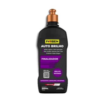 Finalizador De Polimento Automotivo Auto Brilho Finalizador Farben 500 gr