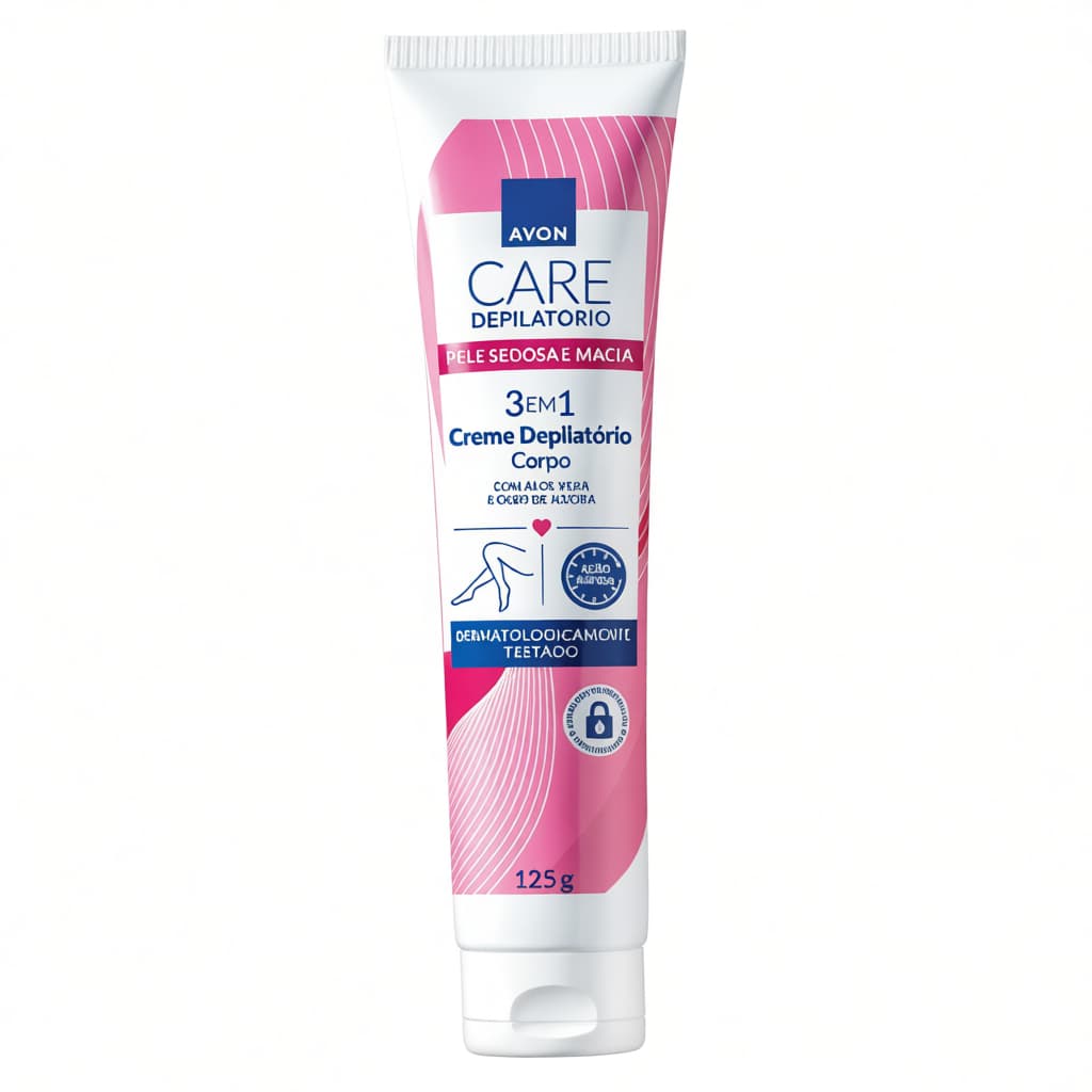 Creme Depilatório Avon Care 3 em 1 para Corpo 125g