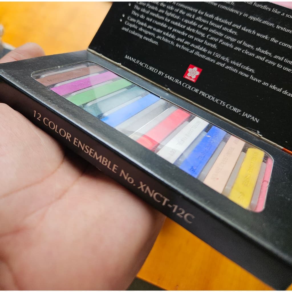 Giz Pastel Seco Nouvel Carré - Marca Sakura