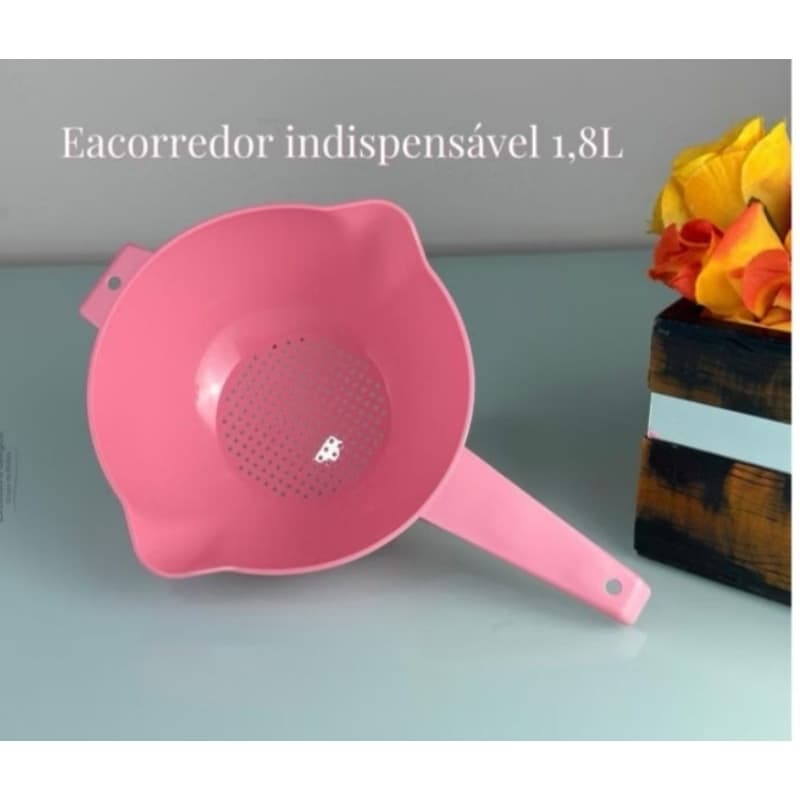 Tupperware escorredor indispensável de alimentos