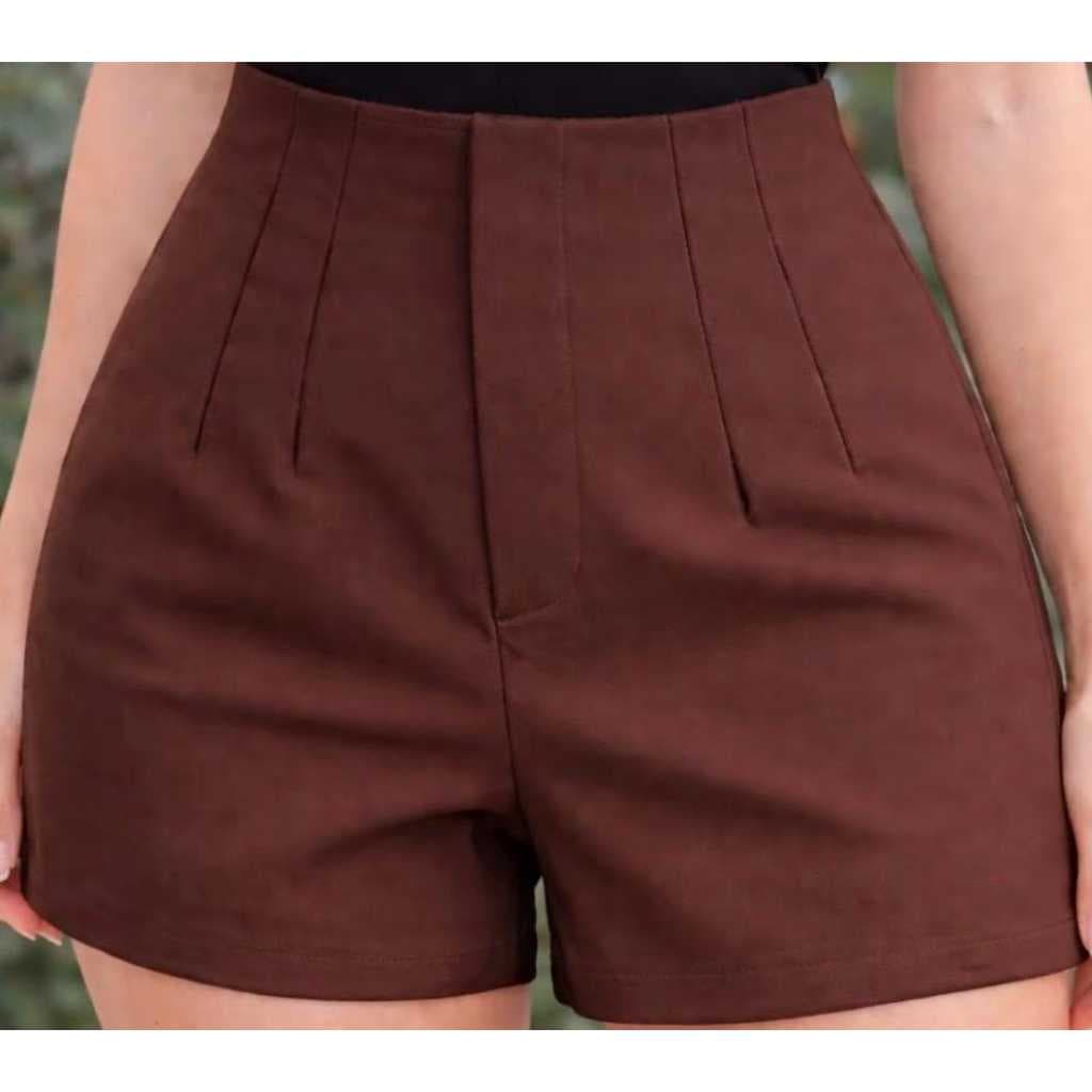 SHORTS ALFAIATARIA  ZR BOLSO FACA MODA GRINGA