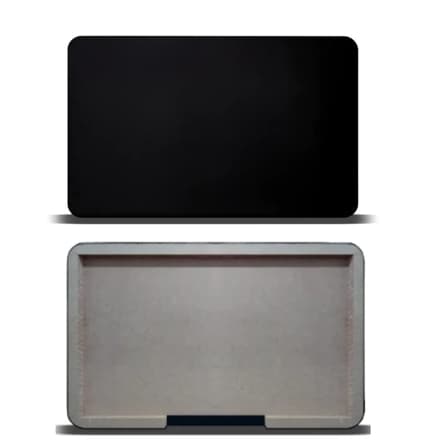 Painel De Módulo Para Som Automotivo 85x55 Preto