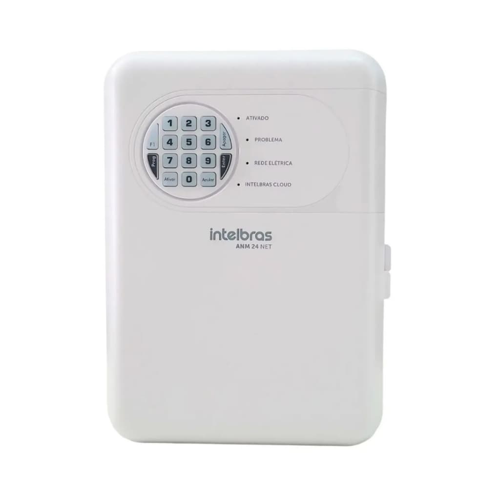 Kit alarme central anm 24 net 3 sensores IVP 2000 monitoramento
