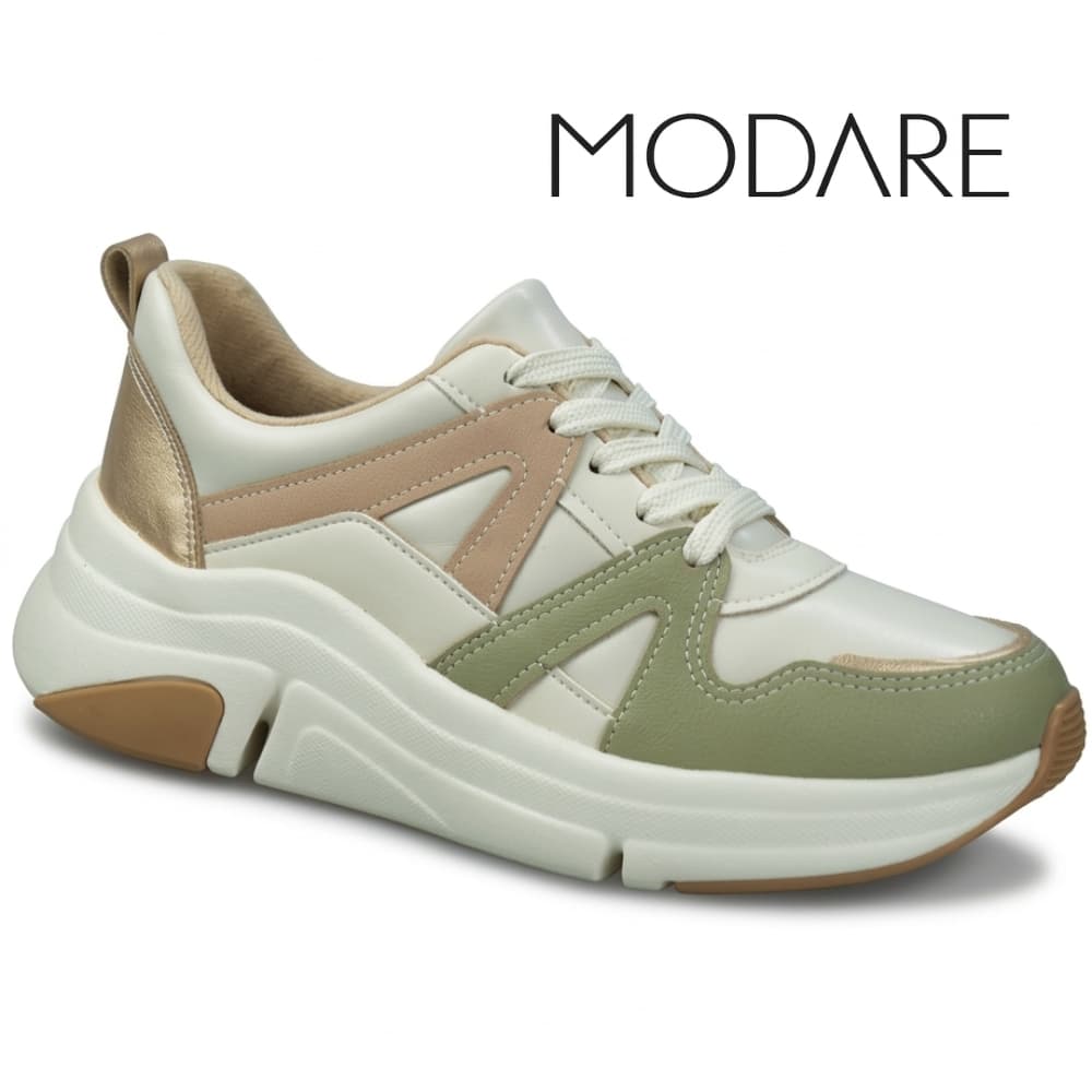 Tênis Feminino Chunky Modare Confortável Estiloso Solado Alto Casual Moderno Original