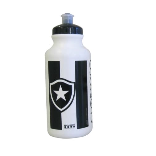 Garrafinha Água Squeeze Para Adesivar Pesonalizar para Aniversário Infantil Branco e Preto 500ml