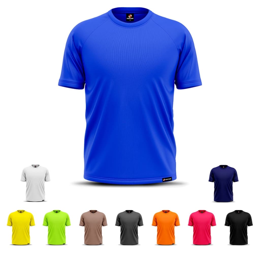 Camiseta Camisa Manga Curta Cinza Masculina Pro Fitness Treino Térmica C/ Proteção Uv 50 Slim