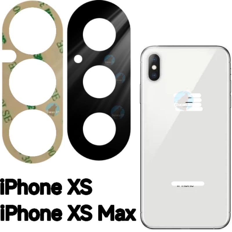 Lente Vidro Camera Traseira Principal Para iPhone XS / iPhone Xs Max