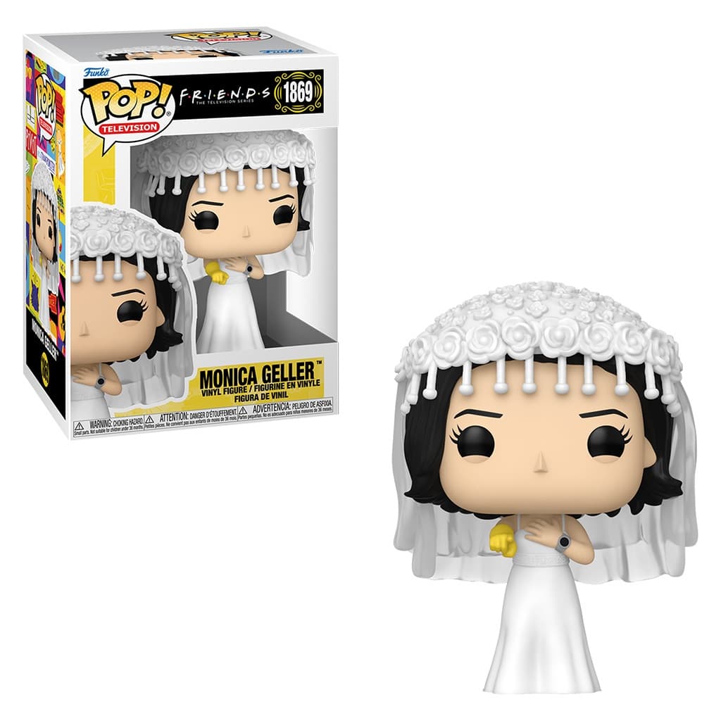 FUNKO POP TELEVISION FRIENDS - MONICA GELLER 1869 NOVO ORIGINAL