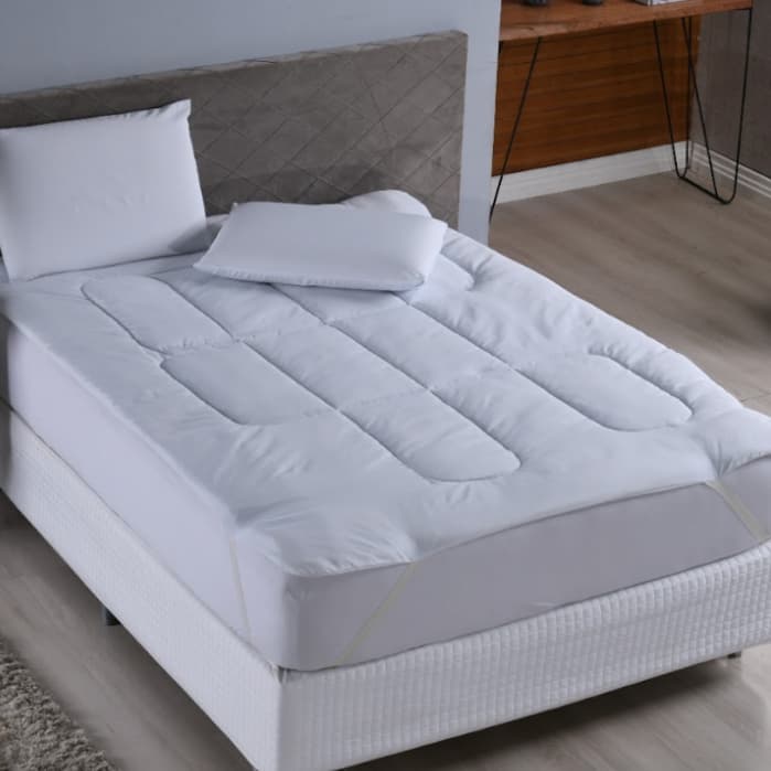Protetor De Colchão Pillow Top Cama Box Casal Macio Ortopédico Envio Imediato Menor Preço
